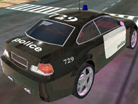 Police Drift Car